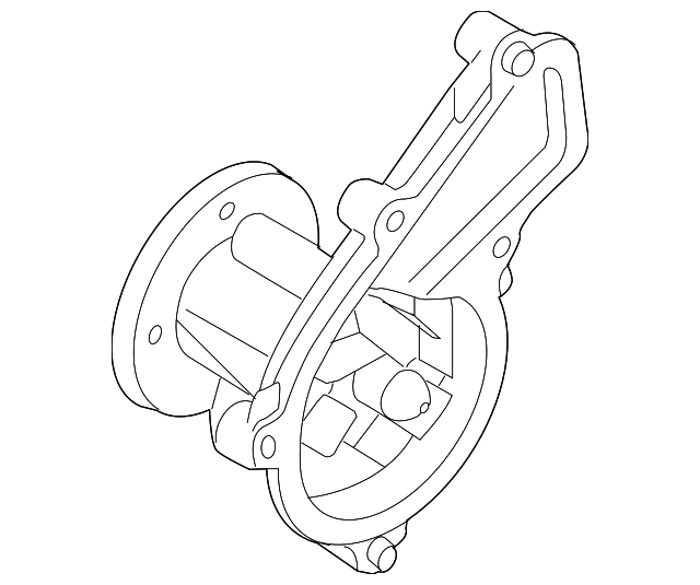 25100-2E020 Деталь WATER PUMP