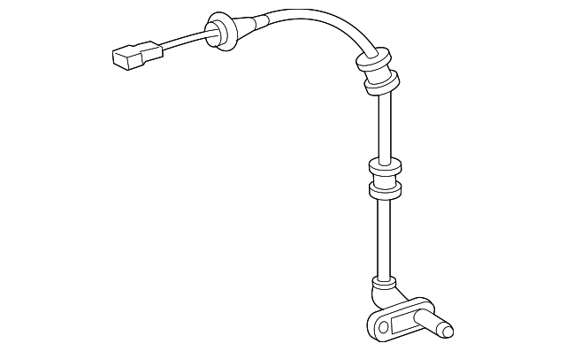 230-540-10-17 Деталь ABS SENSOR, LEFT