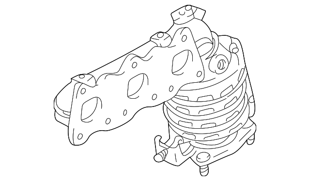 91177110 Деталь MANIFOLD, RIGHT