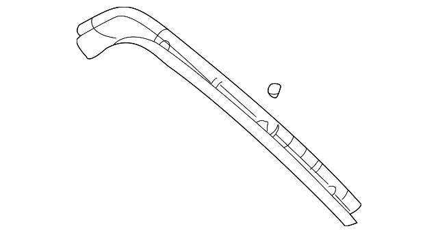 81730-2D201-0H SIDE TRIM PANEL, LEFT