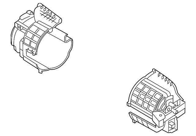 97123-E4000 HEATER CASE, LEFT