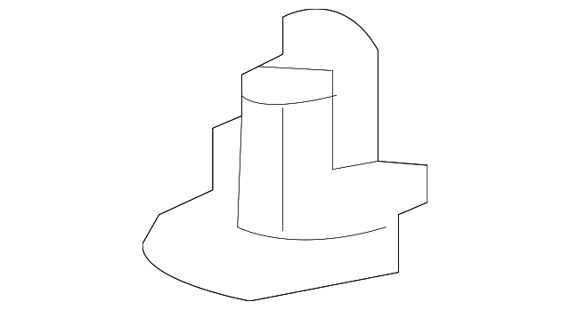 90467-09126 HEADLINER REAR CLIP