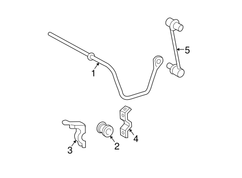 Solara STABILIZER BAR & COMPONENTS