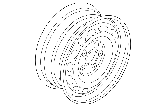 0154014610 SPARE WHEEL