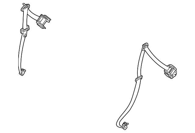 88844-CA000 Деталь BELT & RETRACTOR, RIGHT