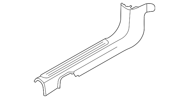 96649841 FRONT SILL PLATE, LEFT