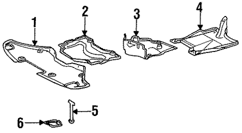CL500 SPLASH SHIELDS