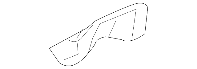 BP4K-54-620 Деталь SEAT MOUNT, LEFT