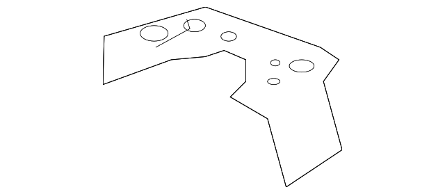 BP4K-53-6R1A Деталь BRACKET