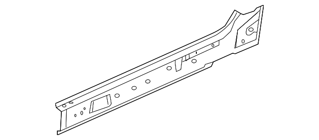 BBM4-54-950B Деталь SIDE SILL, LEFT