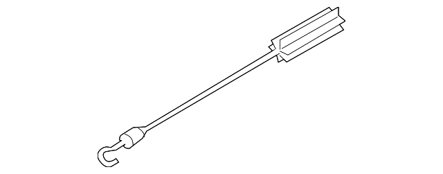 4E0-839-085-E CONTROL CABLE, RIGHT