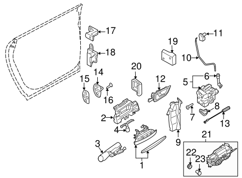 A8 Quattro LOCK & HARDWARE 2