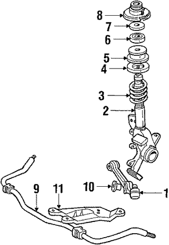 Escort FRONT BRAKES