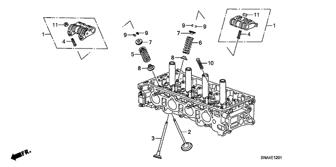 CIVIC SEDAN VALVE - ROCKER ARM (2.0L)