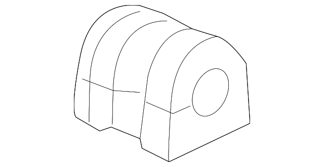 96870462 Деталь STABILIZER BAR BUSHING, RIGHT