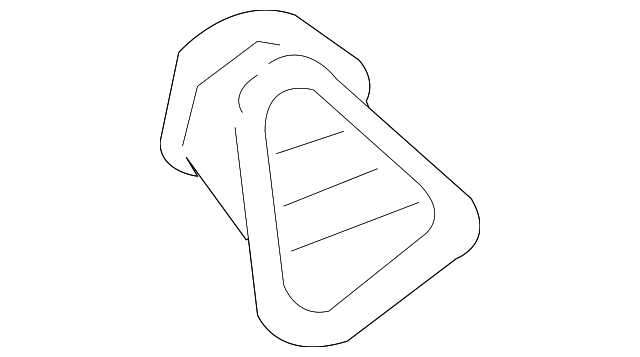 68741-CA001 Деталь DEFROSTER GRILLE, LEFT