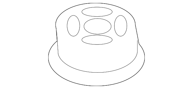 BB5Z-5K812-A FRONT INSULATOR SPACER, LEFT