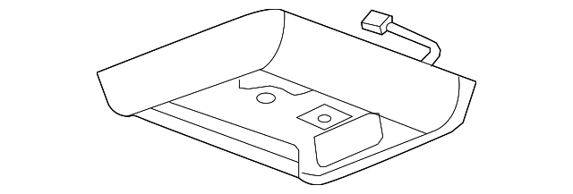 25851509 Деталь ROOF CONSOLE