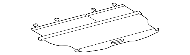 64910-0E050-C0 TONNEAU COVER