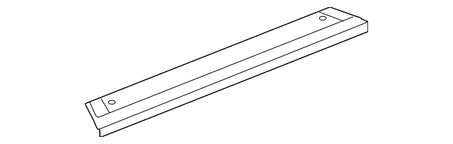 10448133 Деталь SCUFF PLATE, LEFT