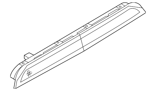 KD53-51-580B Деталь HIGH MOUNT LAMP