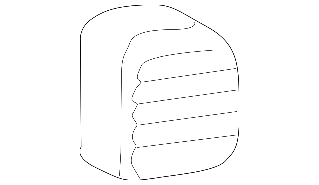 97440-38000 Деталь VENT LOUVER, RIGHT