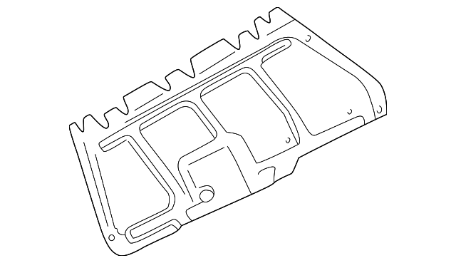 1Y0-825-235-F Деталь LOWER SHIELD