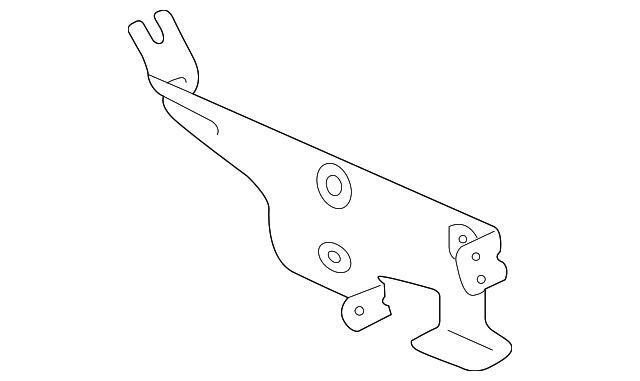 MR975301 RADIO BRACKET, LEFT