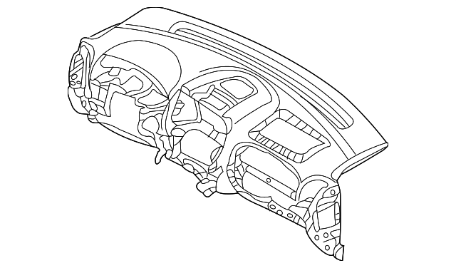 84710-4D050-VA Деталь INSTRUMENT PANEL