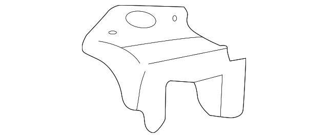 51703-35100 MOUNT BRACKET, LEFT
