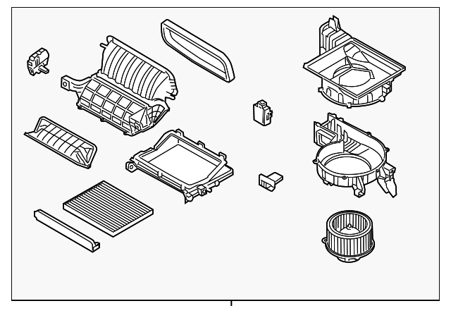 97100-B8000 BLOWER ASSY