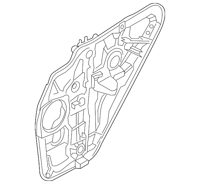 83471-B8000 REGULATOR MODULE, LEFT