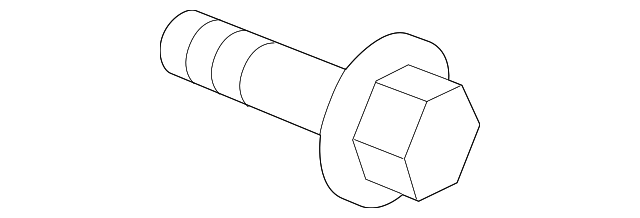 11408-06121 WINDOW GUIDE SCREW, LEFT