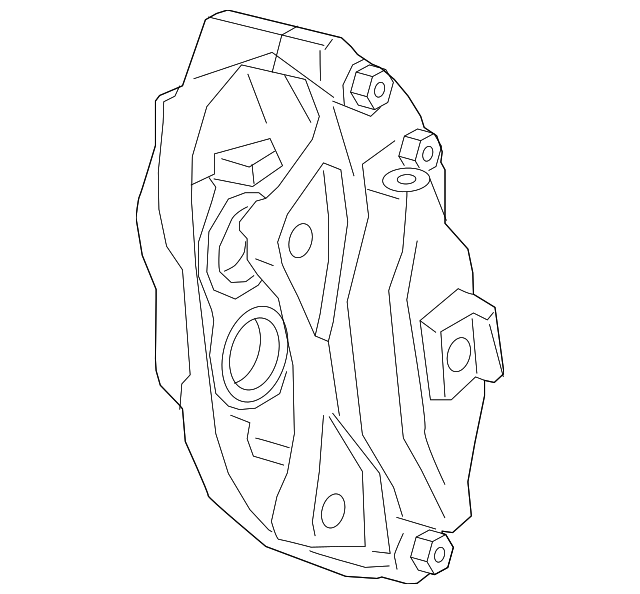 23131824 Деталь CALIPER, RIGHT