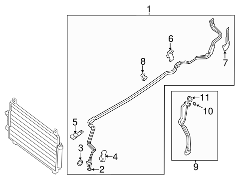 Pathfinder CONDENSER, COMPRESSOR & LINES