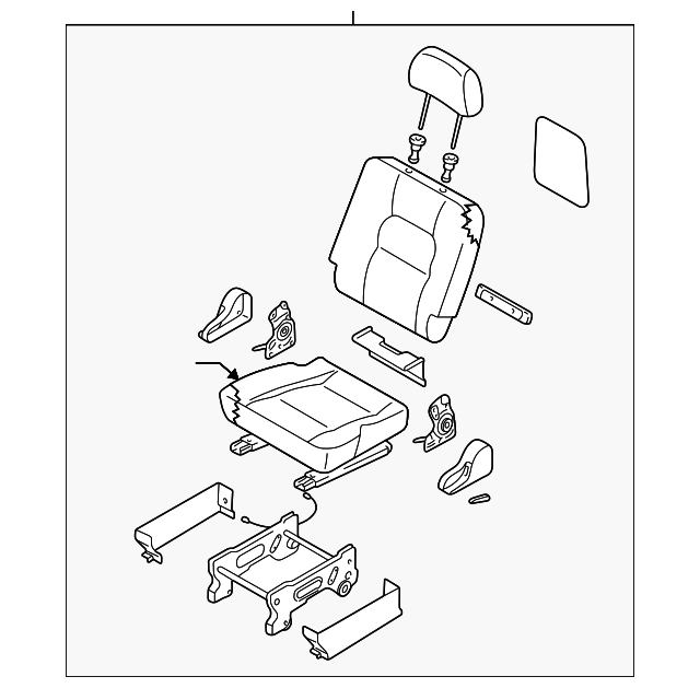 4K52Y-57550C442 Деталь SEAT ASSY, RIGHT