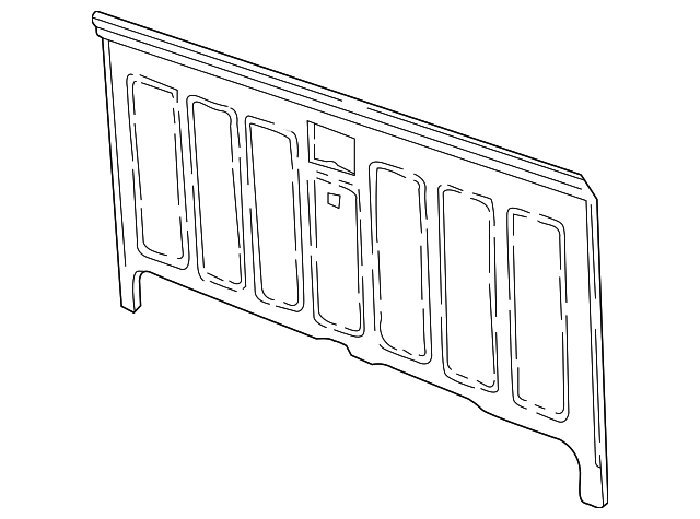 15647773 Деталь BACK PANEL
