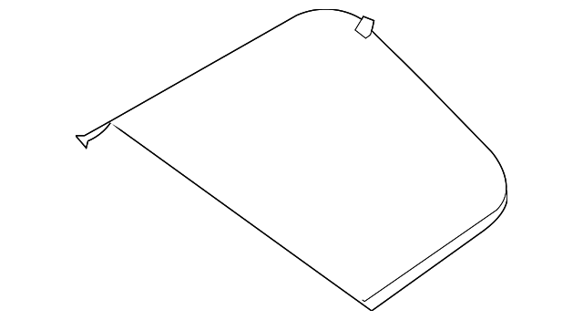 7L6-853-995-B-7Z7 Деталь GLASS MOLDING, LEFT