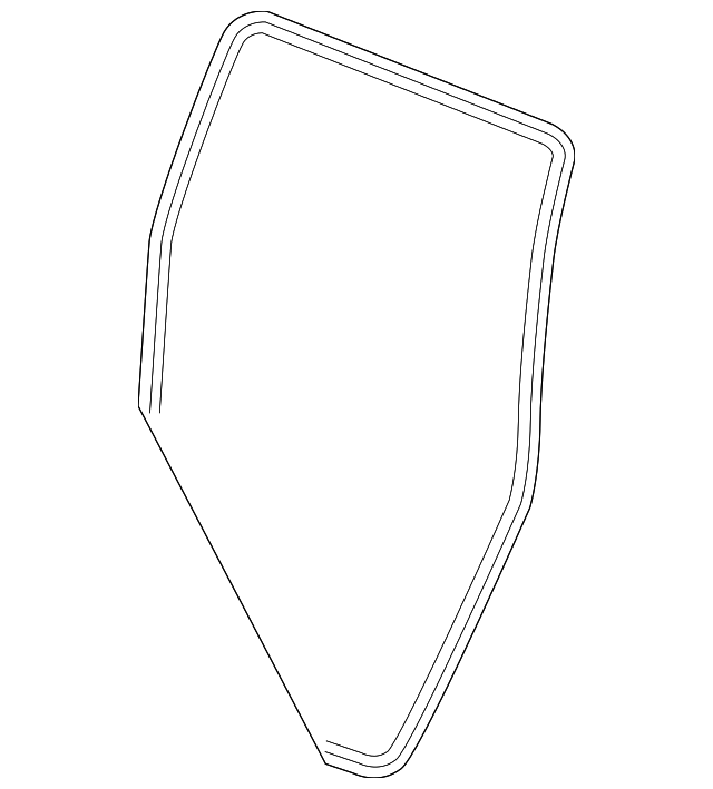 WT91XXXAC Деталь BODY W'STRIP, LEFT