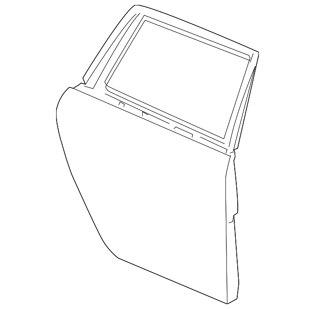 4894227AG Деталь DOOR SHELL, LEFT