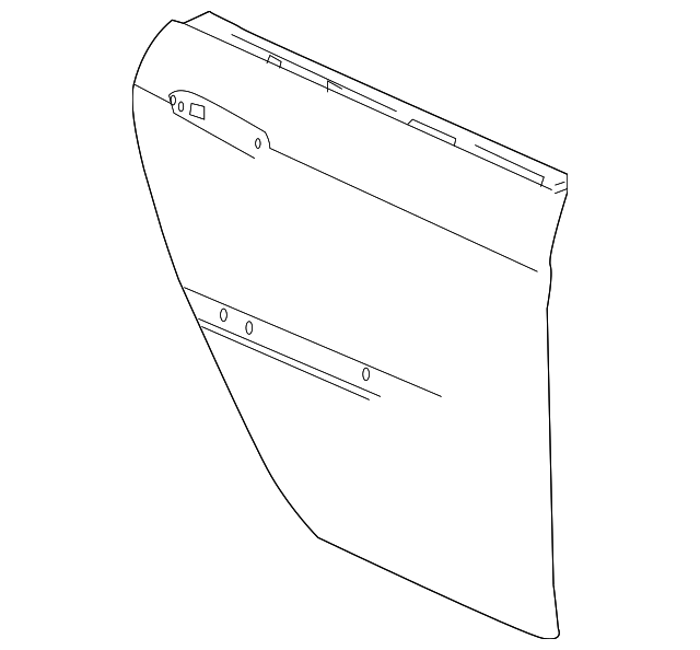 4894229AB Деталь OUTER PANEL, LEFT