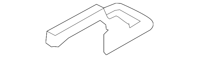 89046-3J000-9V Деталь TRACK COVER, RIGHT