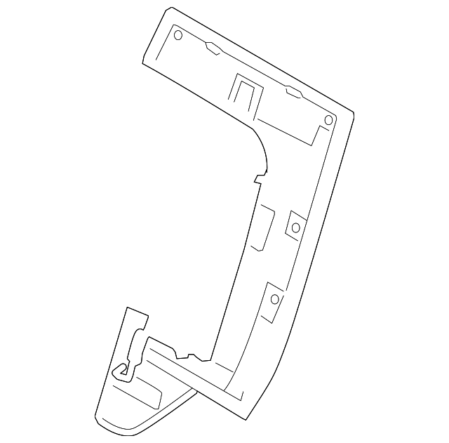 89087-3J050-6T Деталь SEAT BACK PANEL, RIGHT