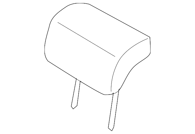 89700-3J000-V9D Деталь HEADREST, RIGHT
