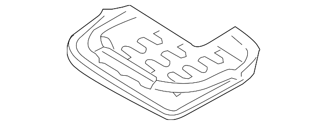 89210-3J000 Деталь CUSHION FRAME, RIGHT