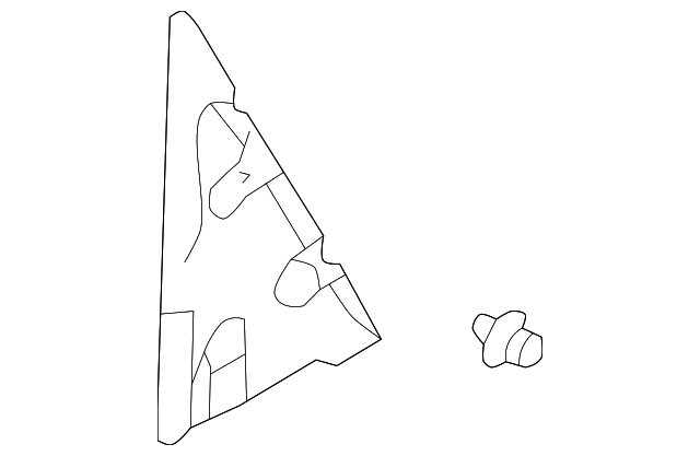 83920-2D200 Деталь CORNER COVER, RIGHT