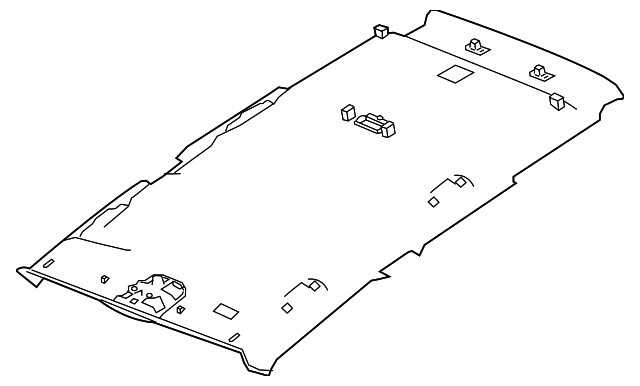 5VW11MS7AA Деталь HEADLINER