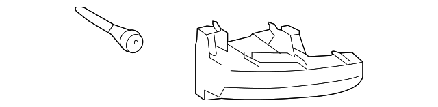 52563-60050 RETAINER, LEFT
