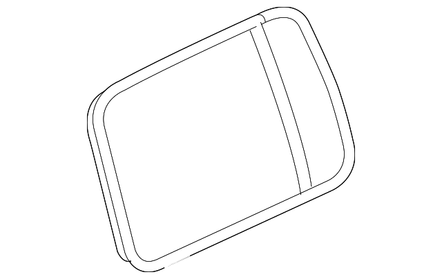 15833396 Деталь SEALING STRIP, LEFT
