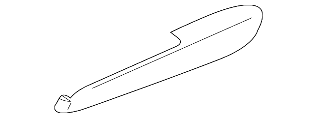 MR975159HH Деталь ARMREST, LEFT